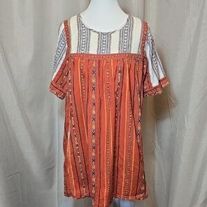 Anthropologie Kopal Kani Babydoll Tunic Dress